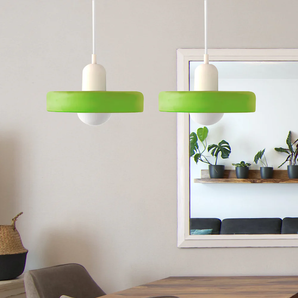 2 Heads Modern Bauhaus Glass Pendant Light - Image 64