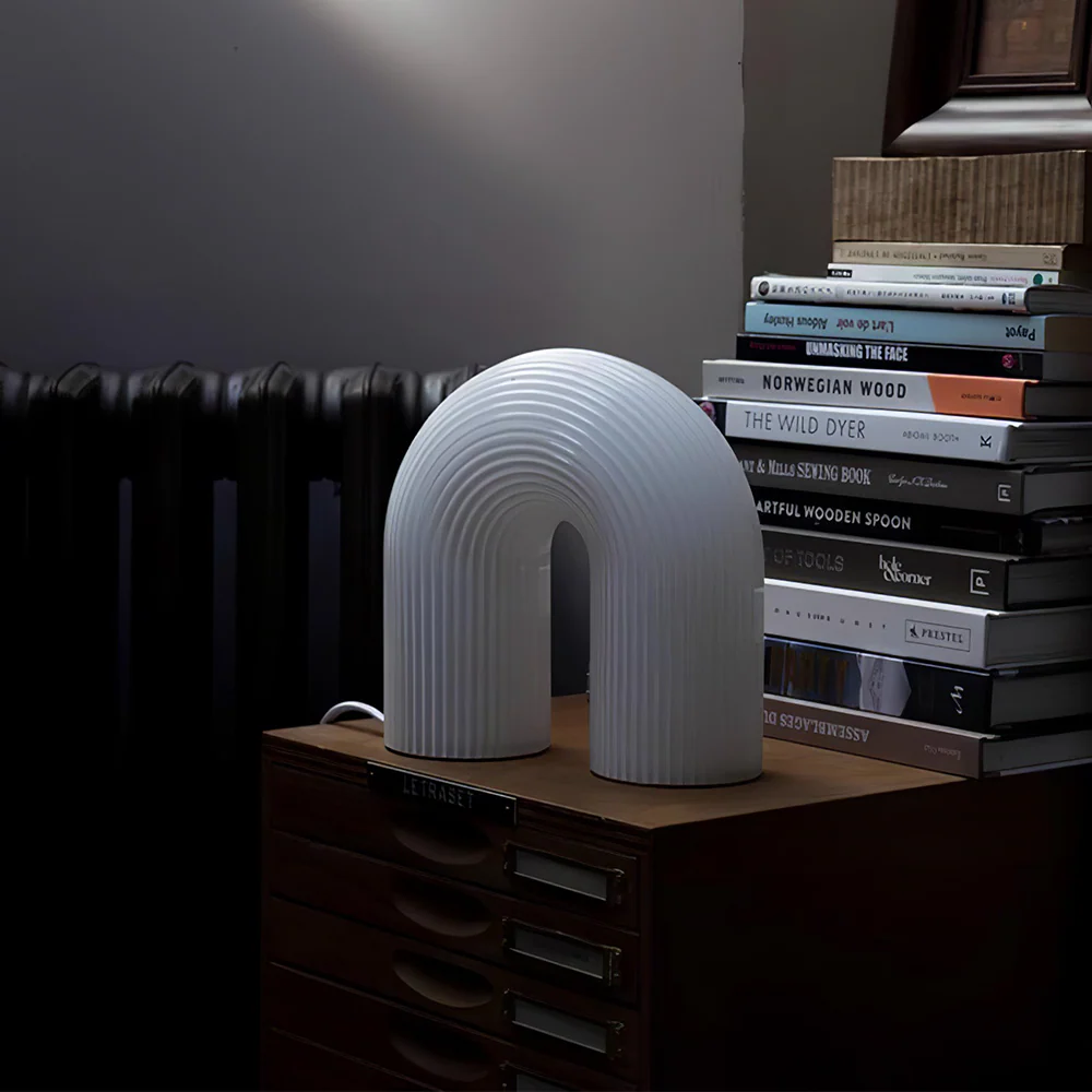 Unique Arch Metal Table Lamp - Image 13