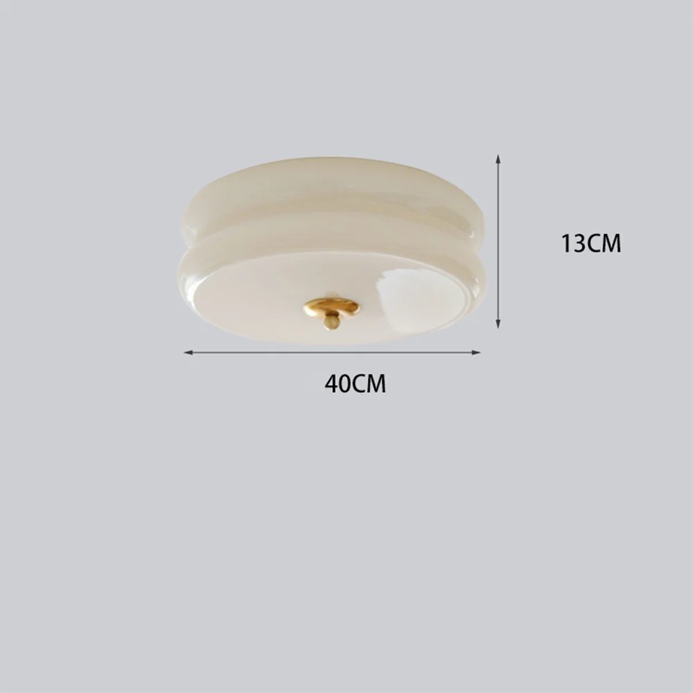Art Deco Cream Cake Ceiling Light - Image 22