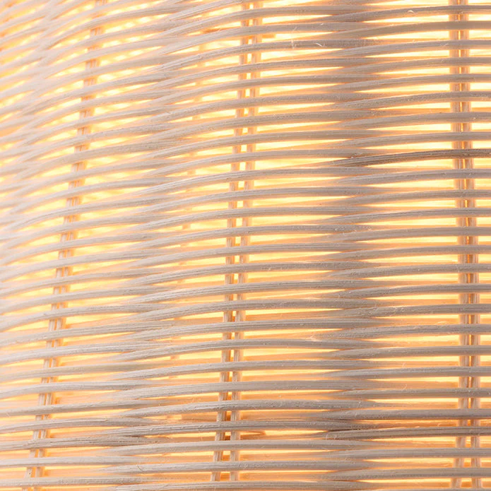 Bamboo Rattan Basket Pendant Light For Kitchen - Image 19