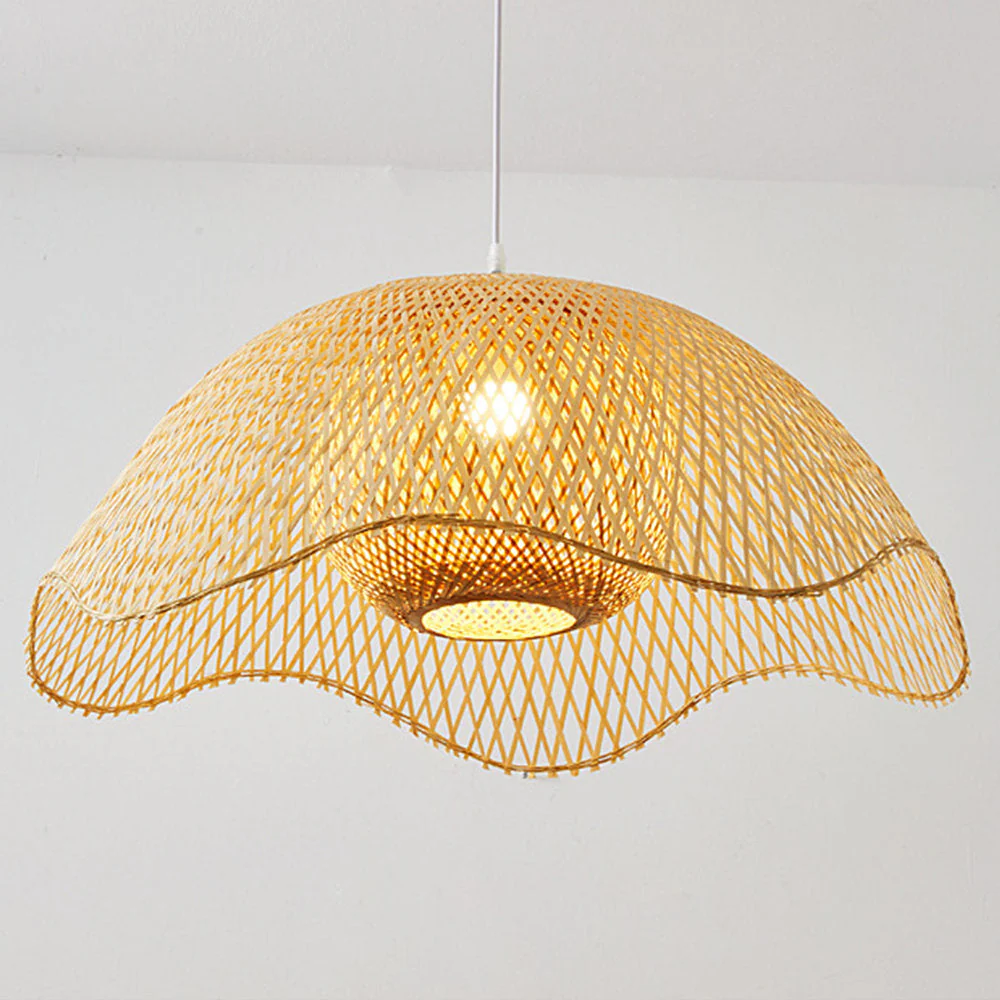 Bamboo Woven Hanging Lighting - Image 12