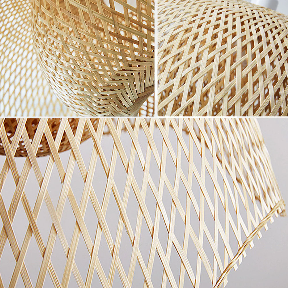 Bamboo Woven Hanging Lighting - Image 13