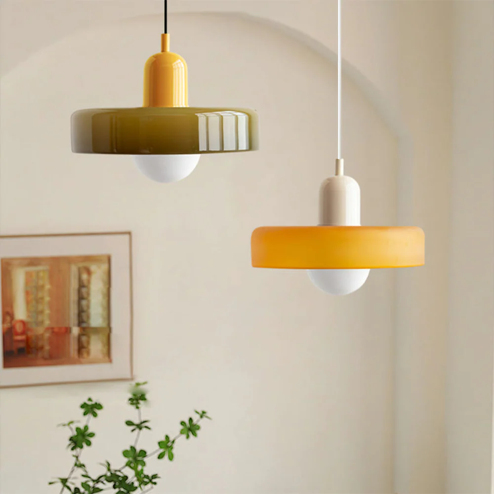 Bauhaus Colorful Glass Pendant Light - Image 10