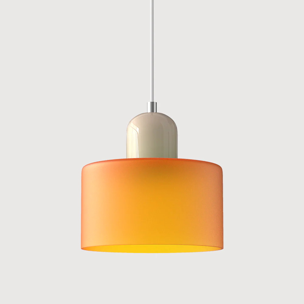 Modern Bauhaus Fresh Glass Pendant Light For Kitchen Island - Image 10
