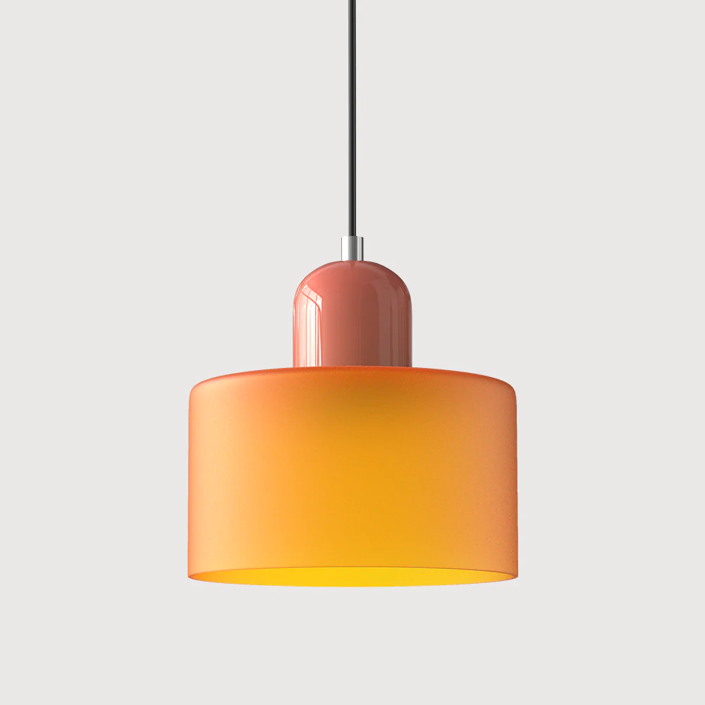 Modern Bauhaus Fresh Glass Pendant Light For Kitchen Island - Image 11