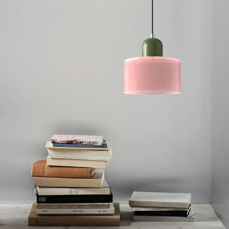 Modern Bauhaus Fresh Glass Pendant Light For Kitchen Island - Image 14