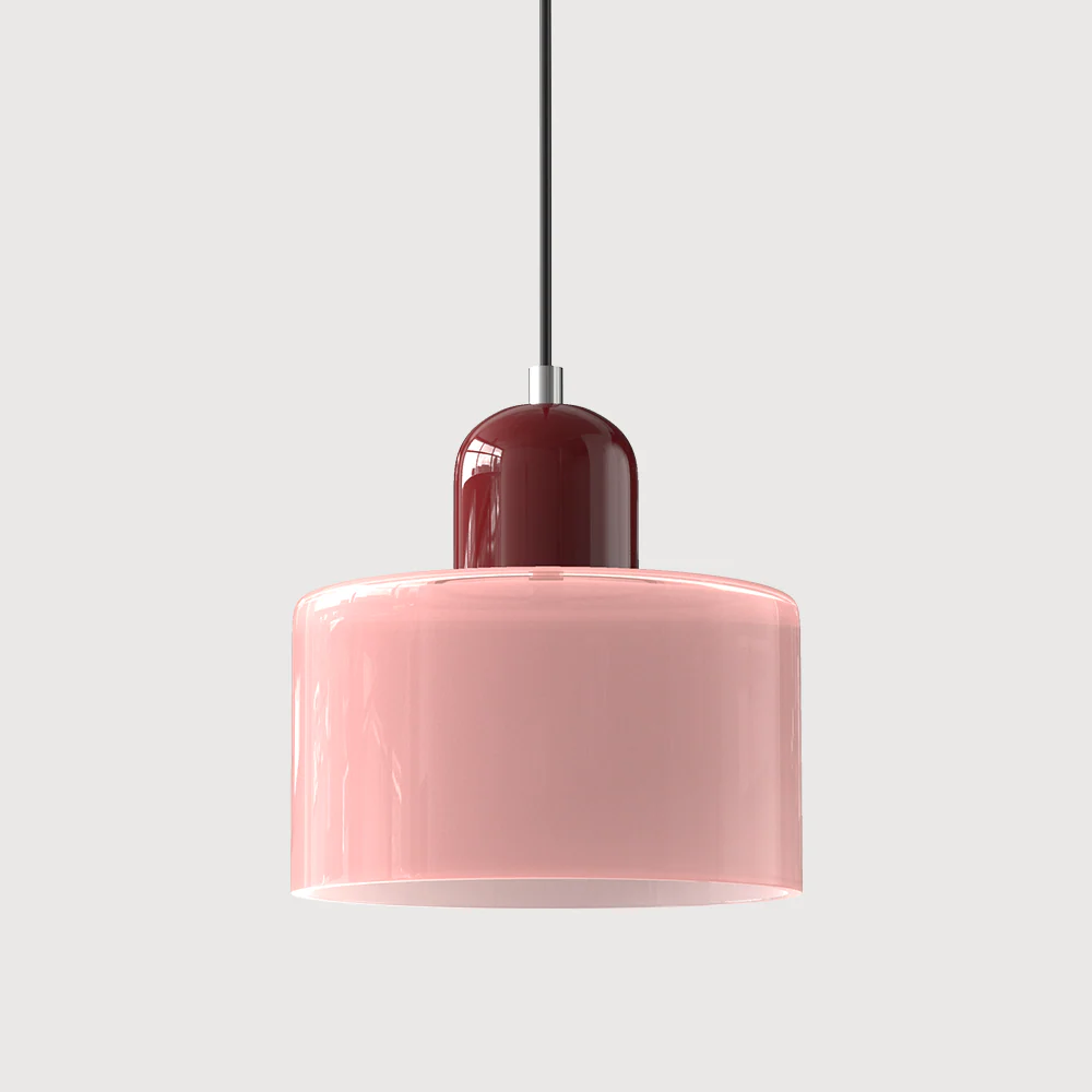 Modern Bauhaus Fresh Glass Pendant Light For Kitchen Island - Image 18
