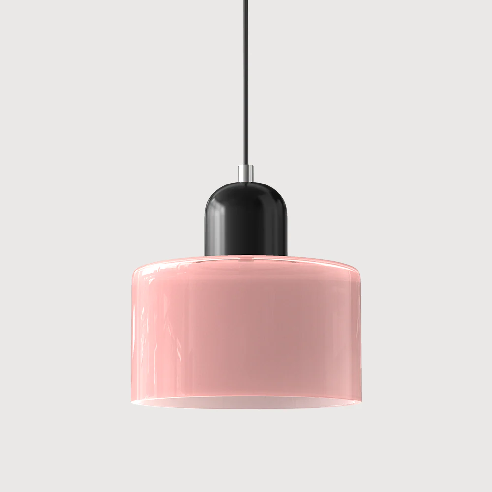 Modern Bauhaus Fresh Glass Pendant Light For Kitchen Island - Image 19