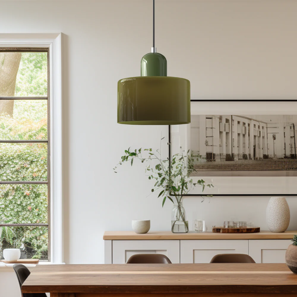 Modern Bauhaus Fresh Glass Pendant Light For Kitchen Island - Image 26