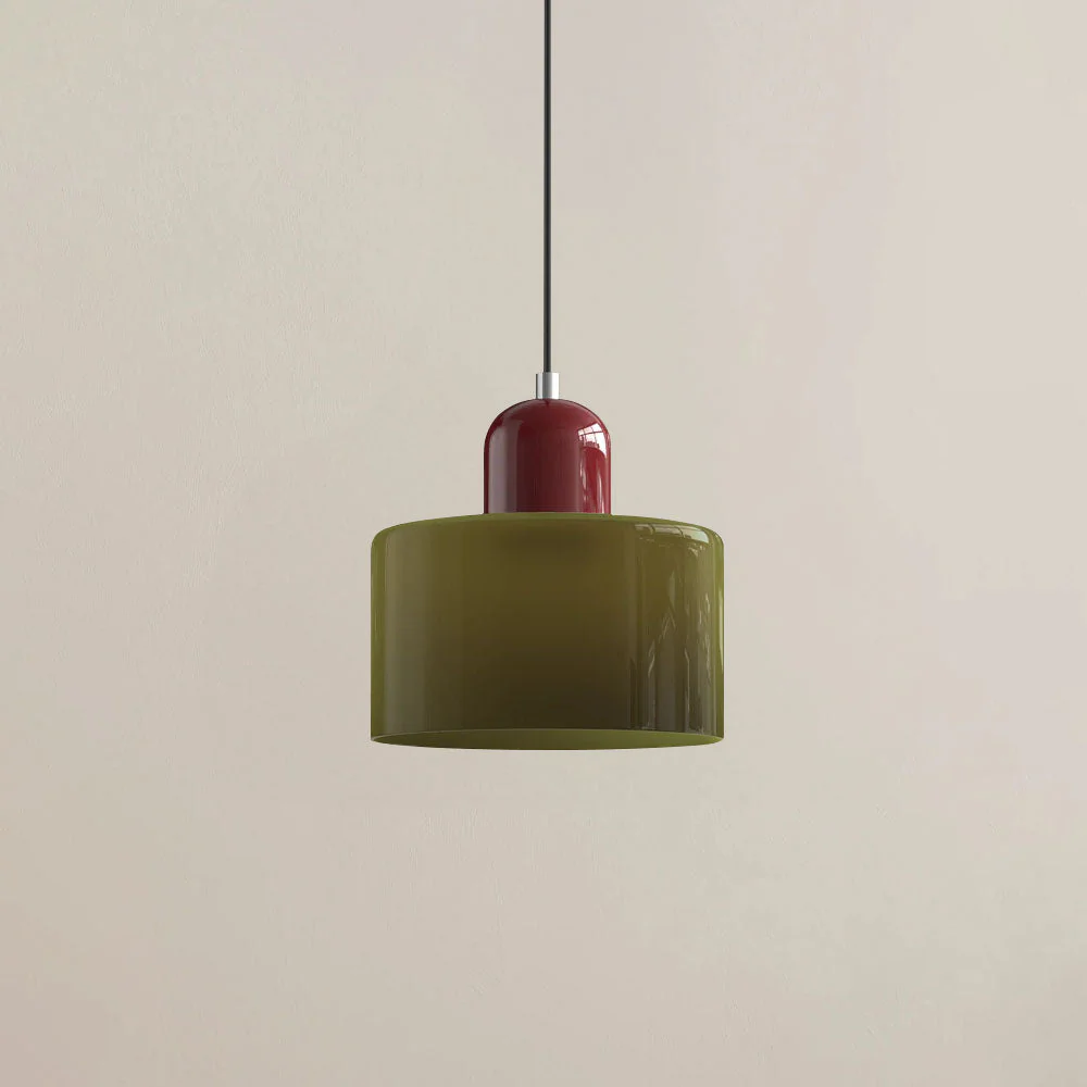 Modern Bauhaus Fresh Glass Pendant Light For Kitchen Island - Image 31