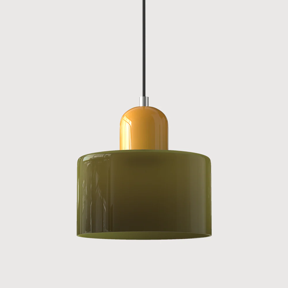Modern Bauhaus Fresh Glass Pendant Light For Kitchen Island - Image 36