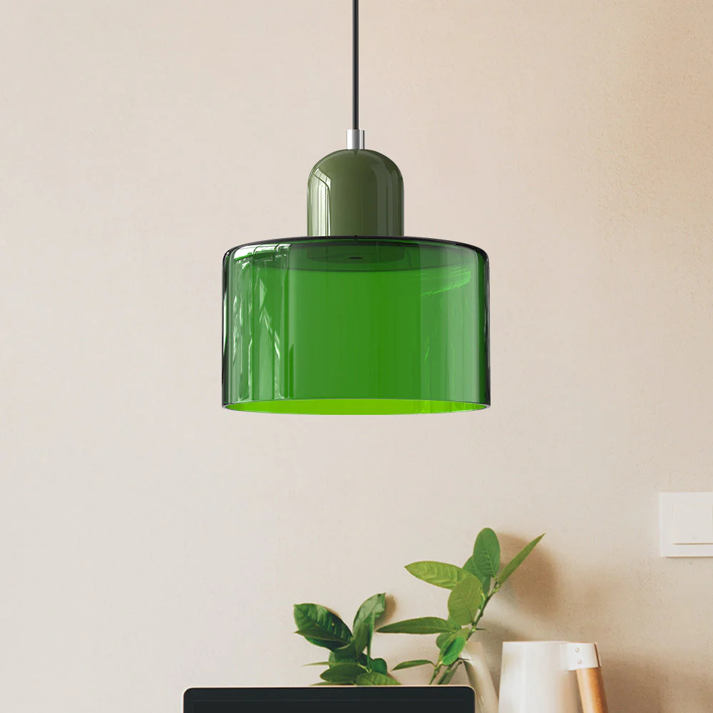 Modern Bauhaus Fresh Glass Pendant Light For Kitchen Island - Image 42