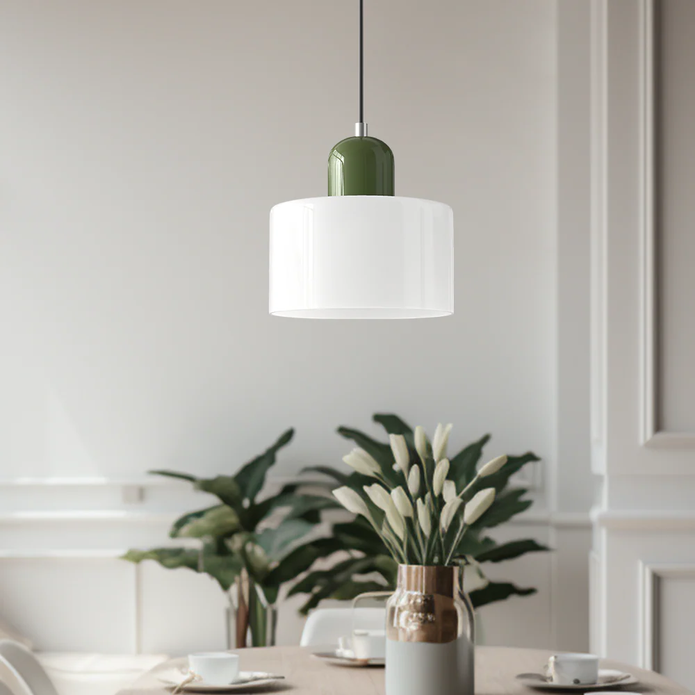 Modern Bauhaus Fresh Glass Pendant Light For Kitchen Island - Image 54