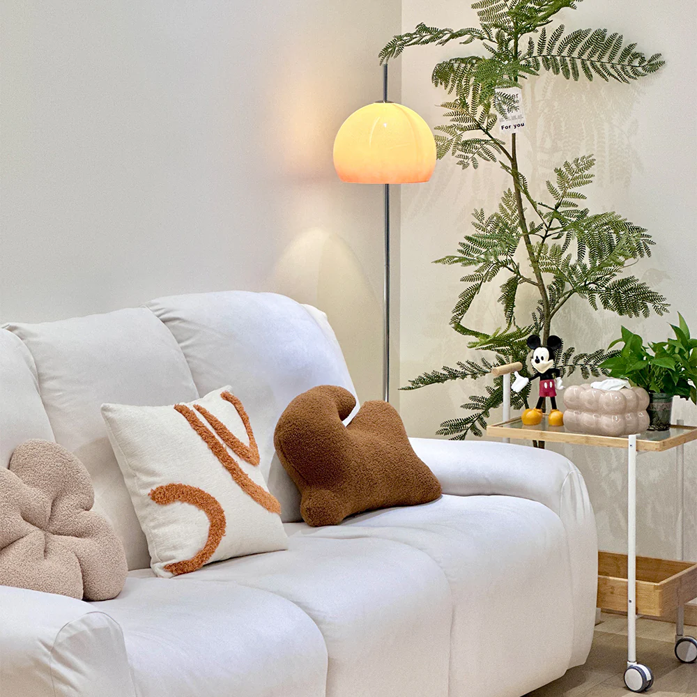 Bauhaus Mushroom Shape Medieval Vintage Glass Floor Lamp - Image 13
