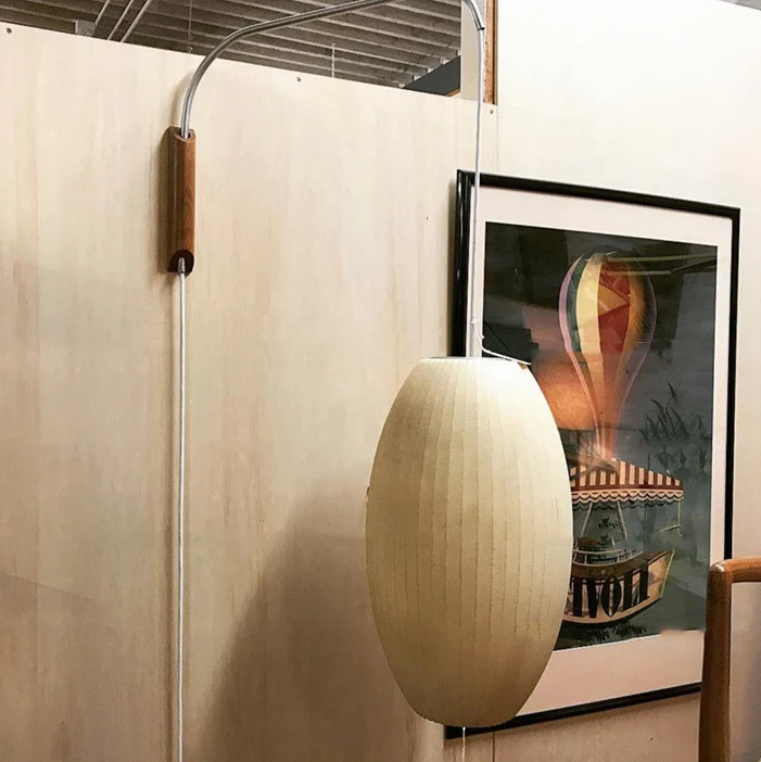 Bauhaus White Silk Wall Lamp - Image 17