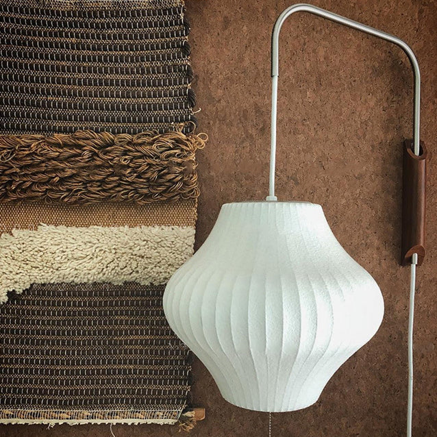 Bauhaus White Silk Wall Lamp - Image 19