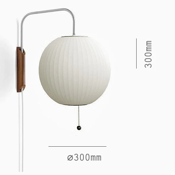 Bauhaus White Silk Wall Lamp - Image 25