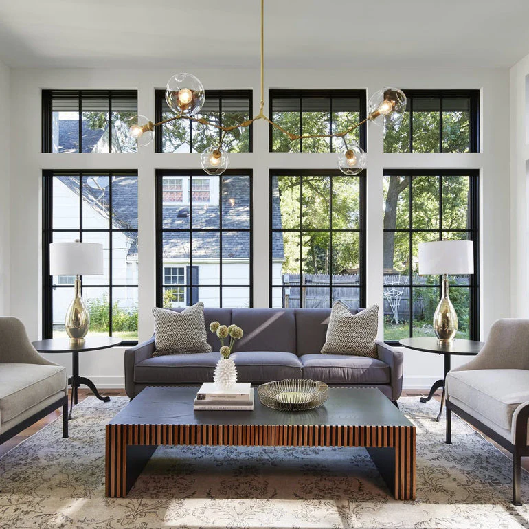 Branching Bubble Glass Ball Chandelier for Living Room - Image 18