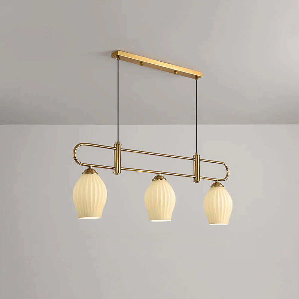 Modern Simple Glass Dining Room Colorful Ceiling Light - Image 16