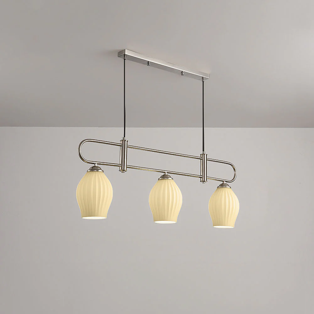 Modern Simple Glass Dining Room Colorful Ceiling Light - Image 17