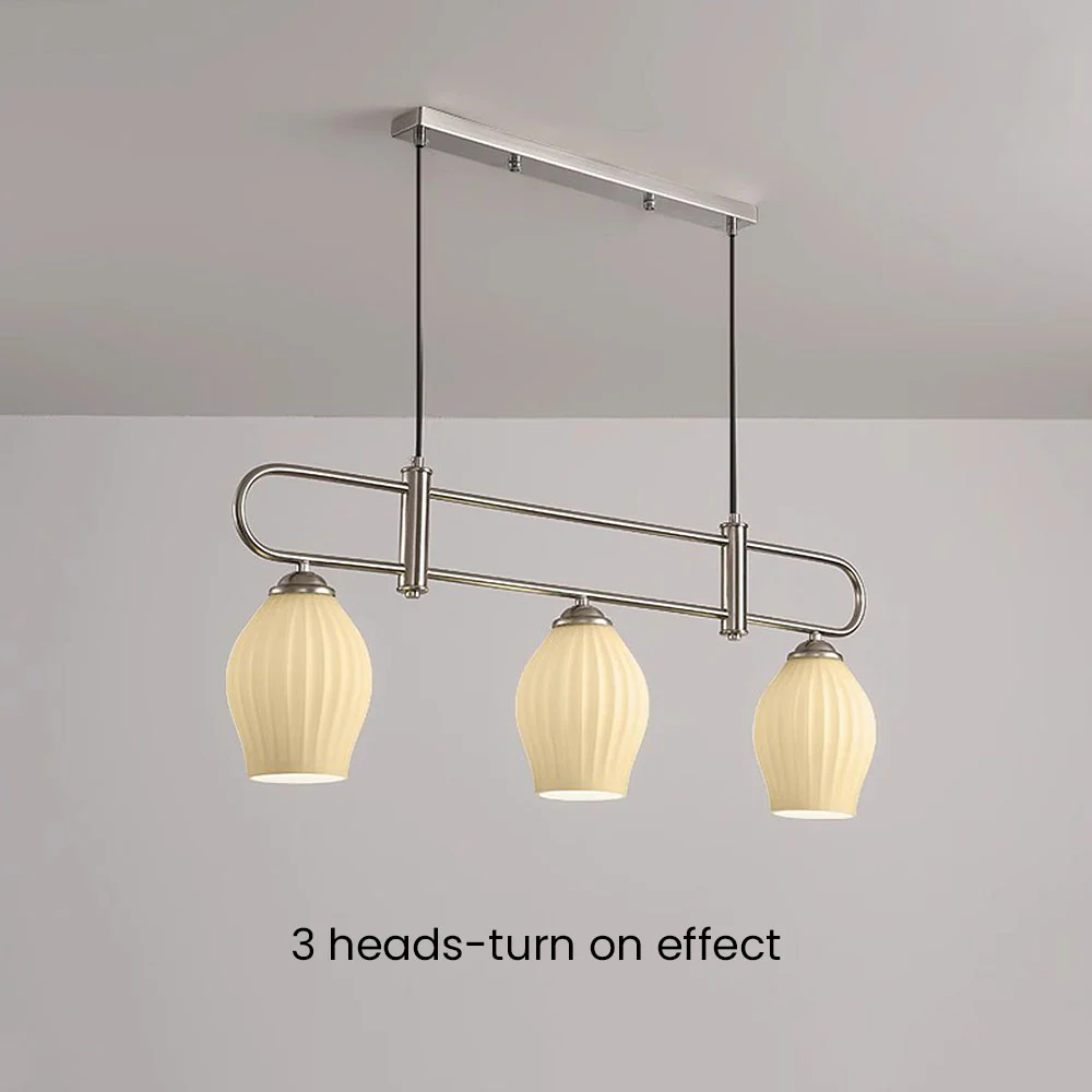 Modern Simple Glass Dining Room Colorful Ceiling Light - Image 19