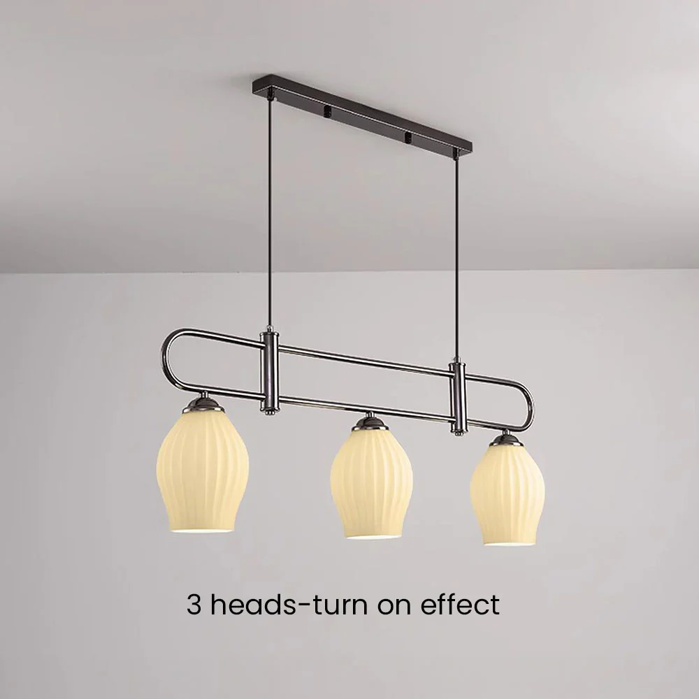Modern Simple Glass Dining Room Colorful Ceiling Light - Image 21