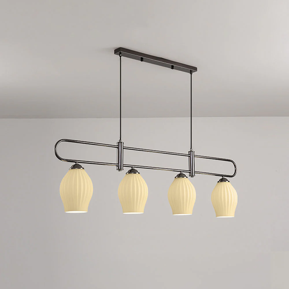 Modern Simple Glass Dining Room Colorful Ceiling Light - Image 23