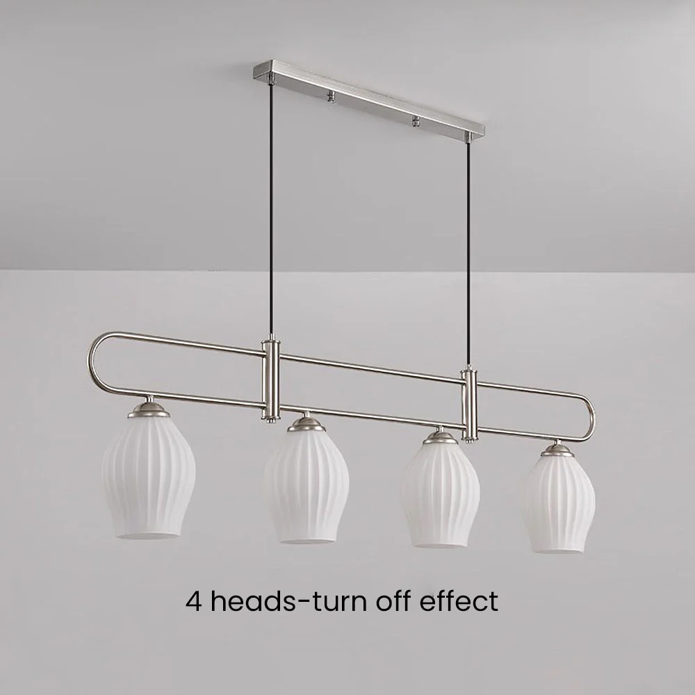 Modern Simple Glass Dining Room Colorful Ceiling Light - Image 25