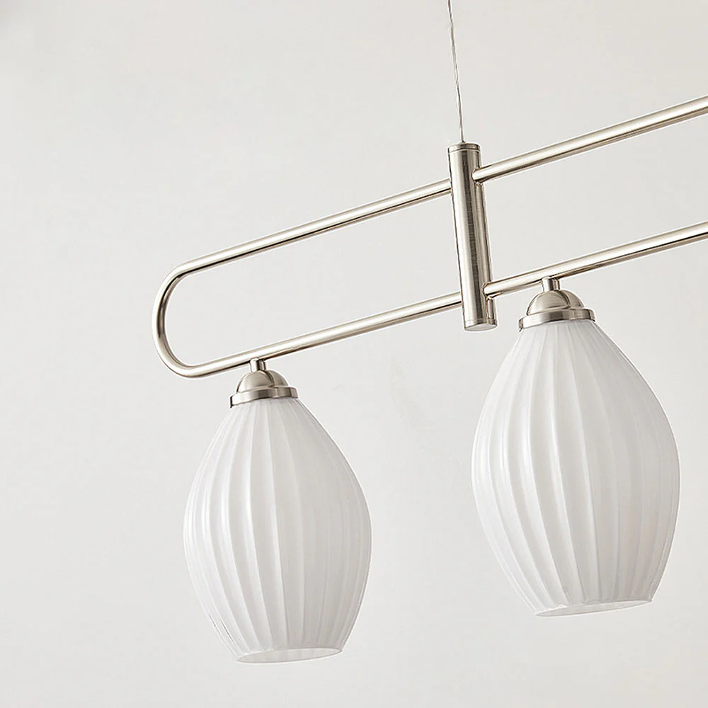 Modern Simple Glass Dining Room Colorful Ceiling Light - Image 29
