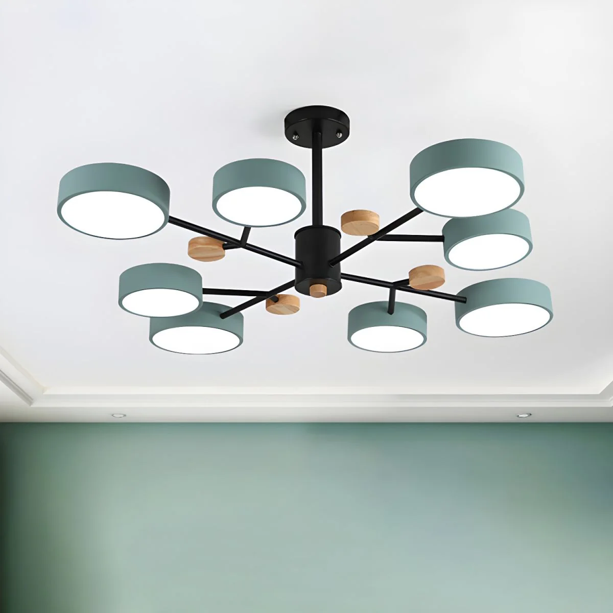 Contemporary Acrylic LED Hanging Pendant Light