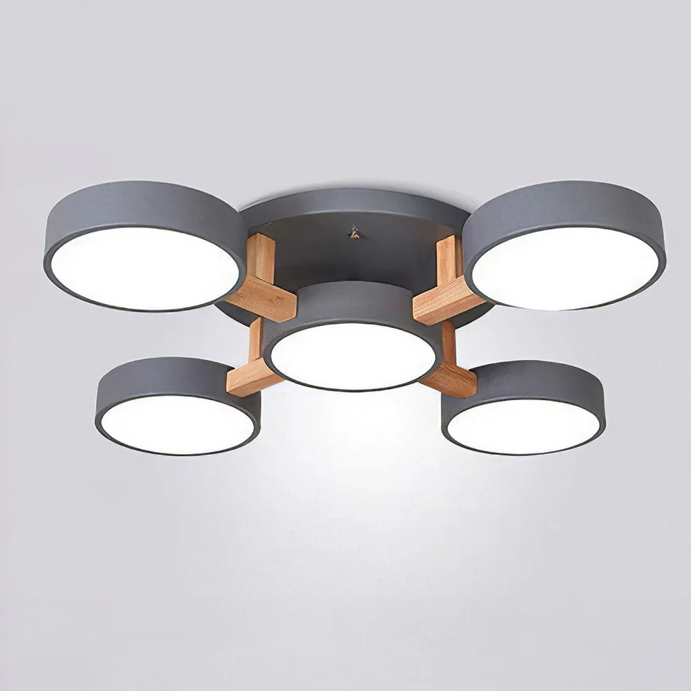 Contemporary Acrylic Multi-Heads Ceiling Light - Image 37