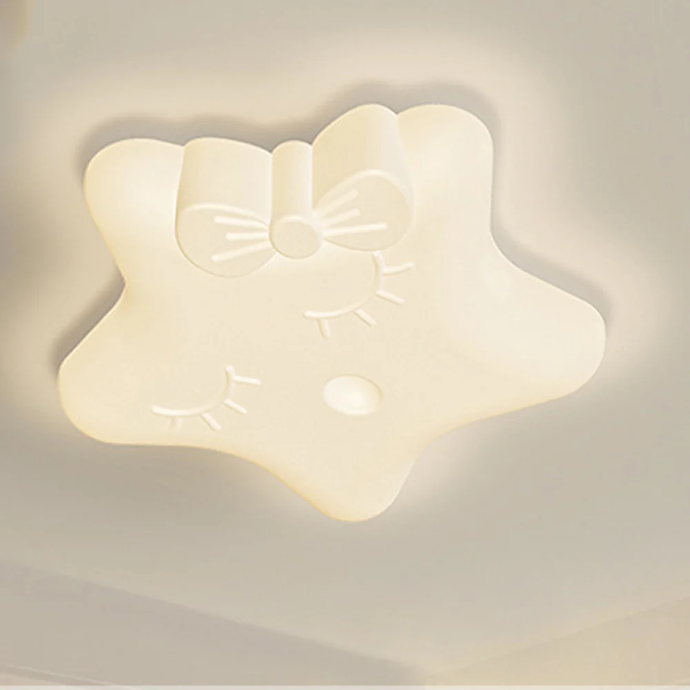 Cream Warm Multi-shaped Ceiling Light For Kids Room - Image 13