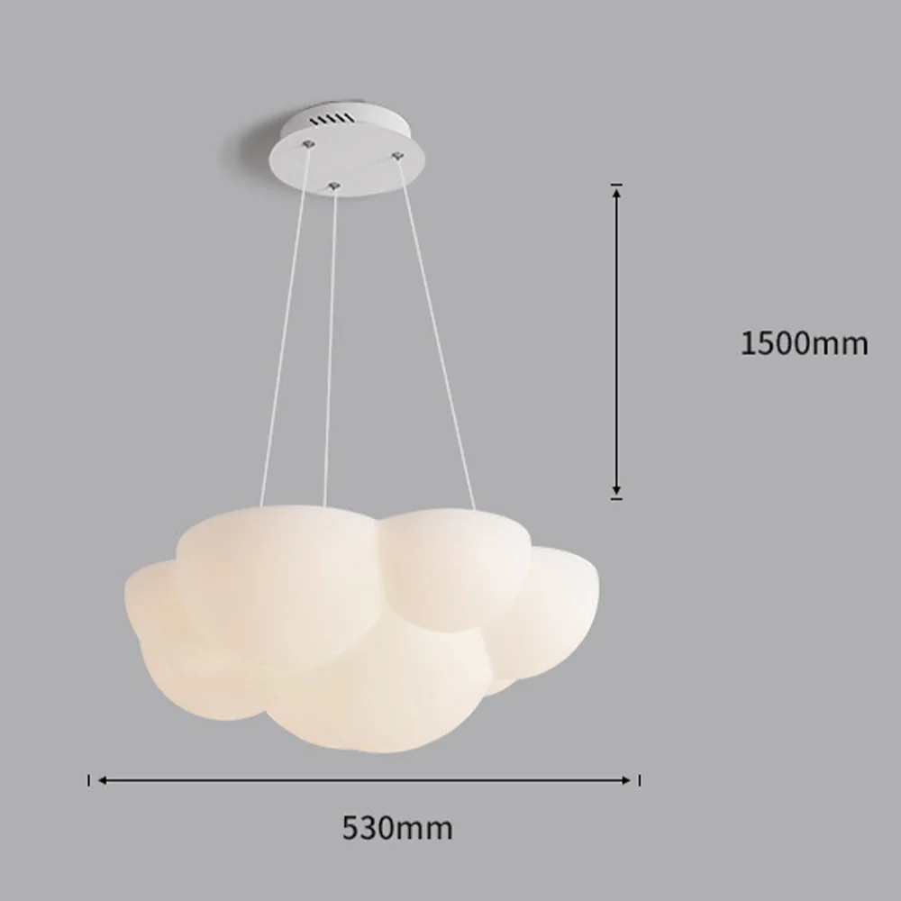 Creative 3D Cat Claw White Pendant Ceiling Light - Image 11