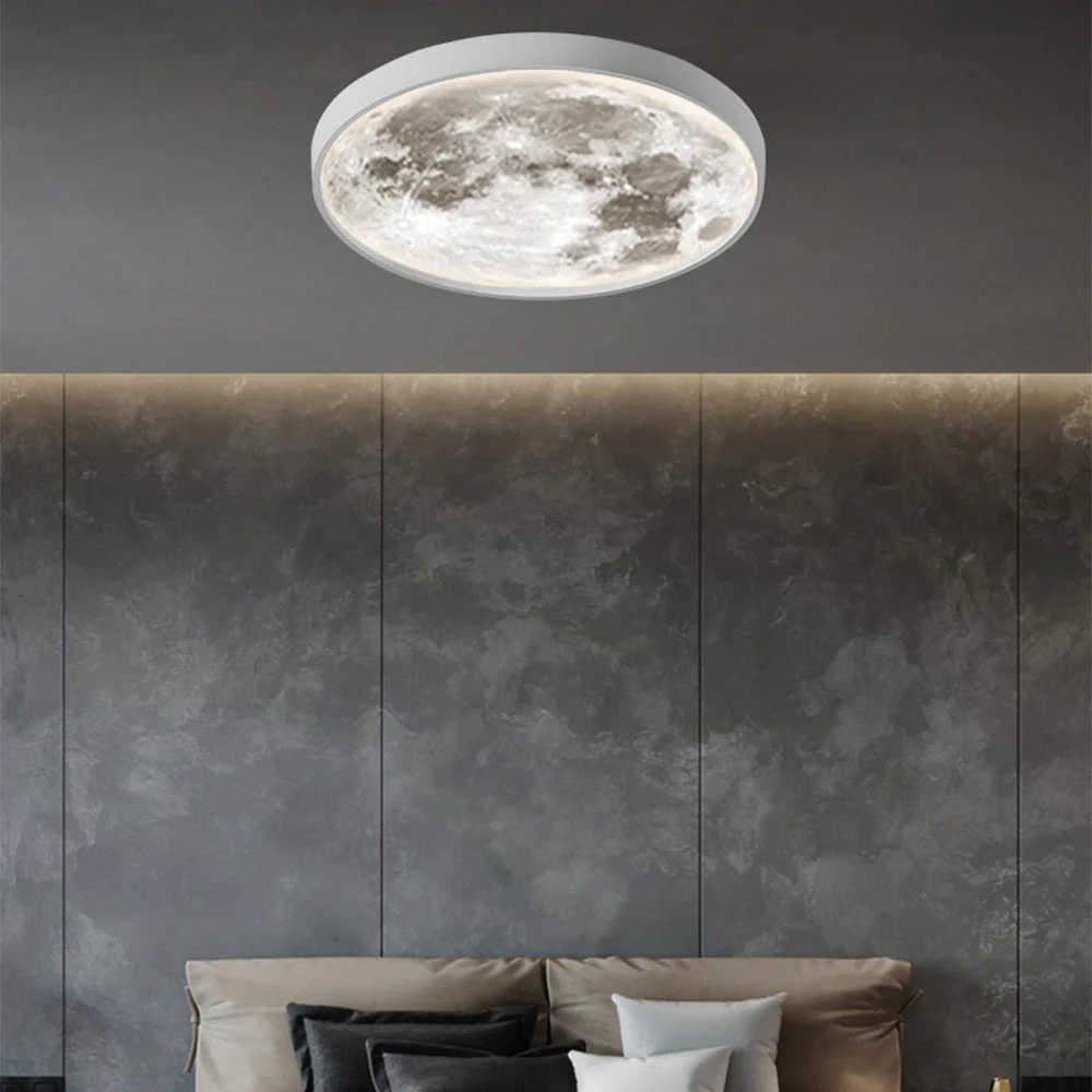 Creative Led Moon Light Shade Ceiling Lamp - Image 5