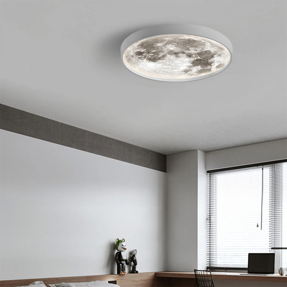 Creative Led Moon Light Shade Ceiling Lamp - Image 6