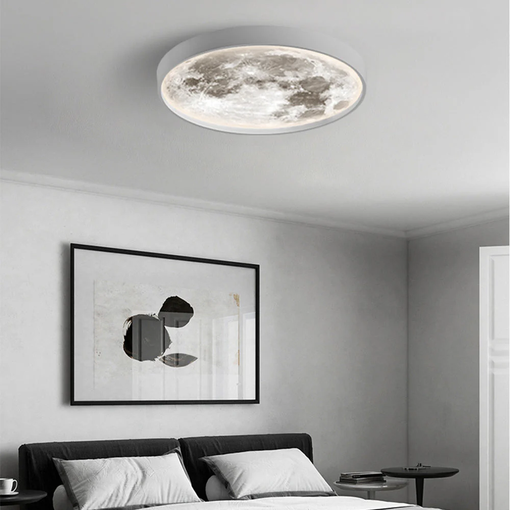 Creative Led Moon Light Shade Ceiling Lamp - Image 7