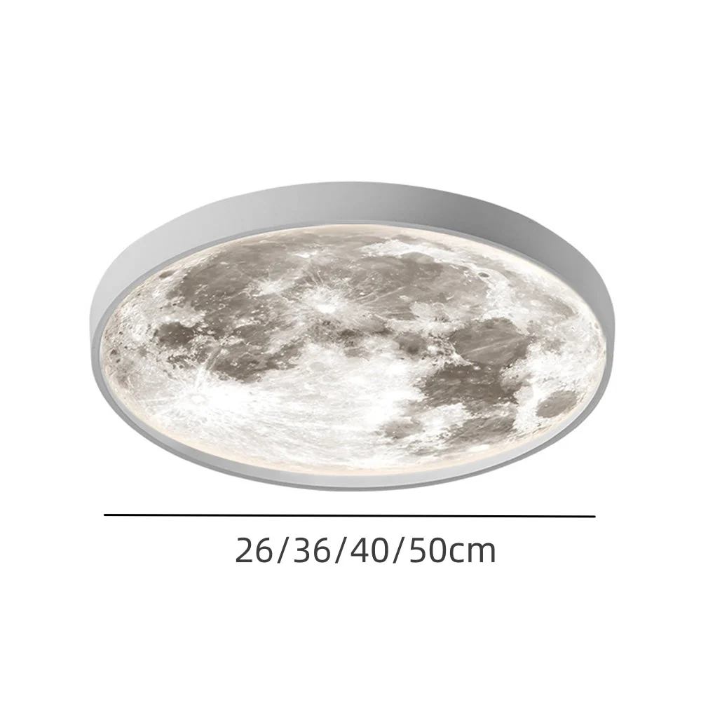 Creative Led Moon Light Shade Ceiling Lamp - Image 9