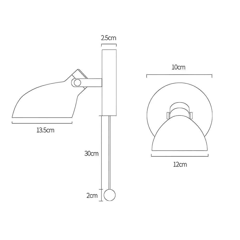 Creative Macarons Switch Cord Wall-Mounted Lamp - Image 7
