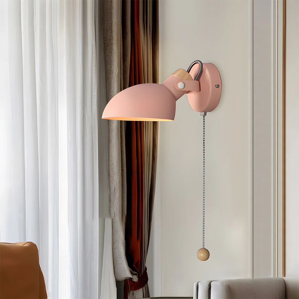 Creative Macarons Switch Cord Wall-Mounted Lamp - Image 9