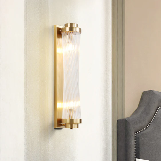 Crystal Pillar Metal Wall Lamp - Image 11