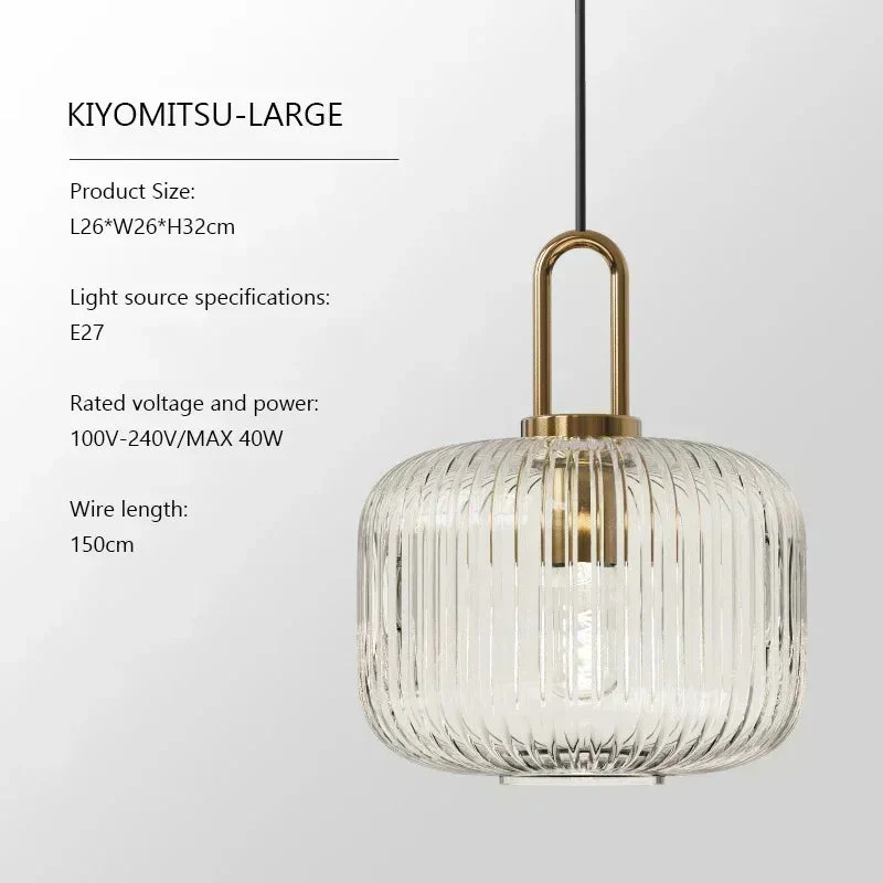 Design Pumpkin Shape Glass Pendant Light - Image 15