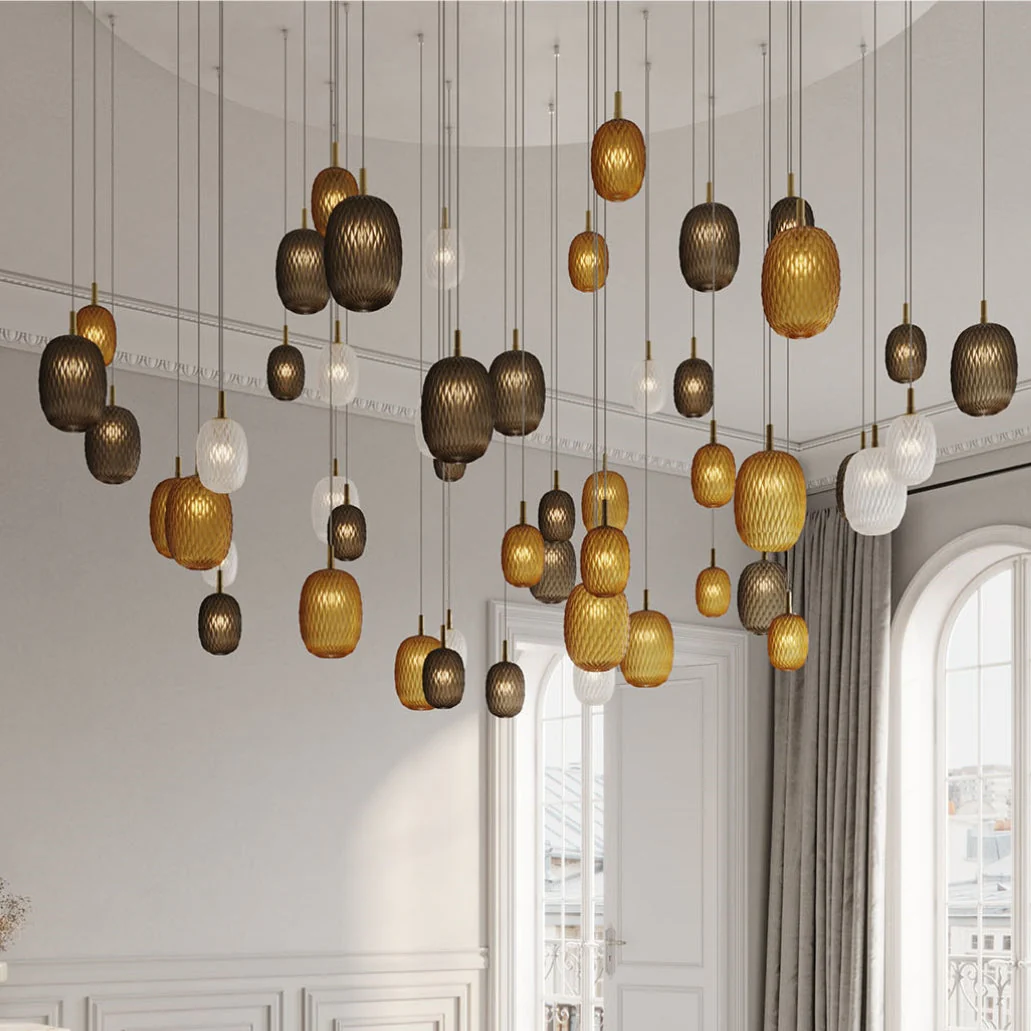 Design Stained Glass Ball Pendant Light - Image 7