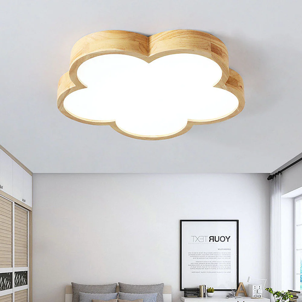 Flower Shaped LED Flushmount Ceiling Light - Image 3