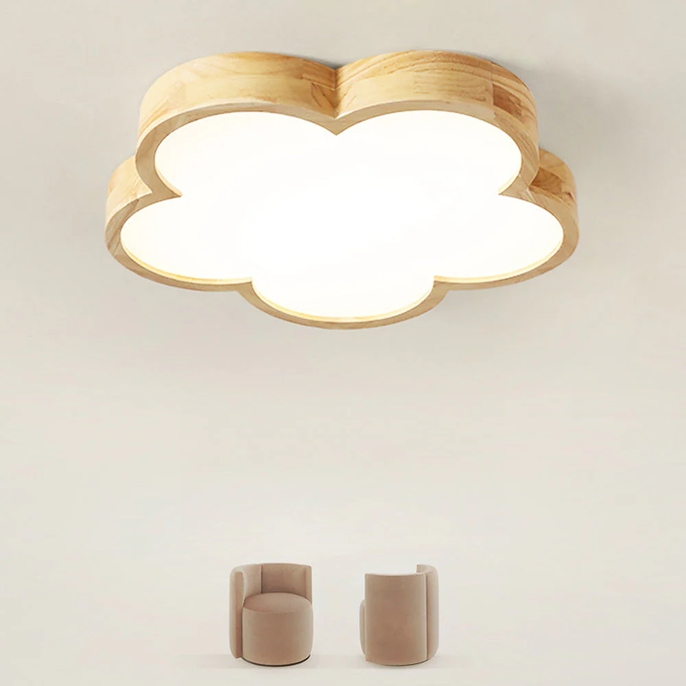 Flower Shaped LED Flushmount Ceiling Light - Image 9