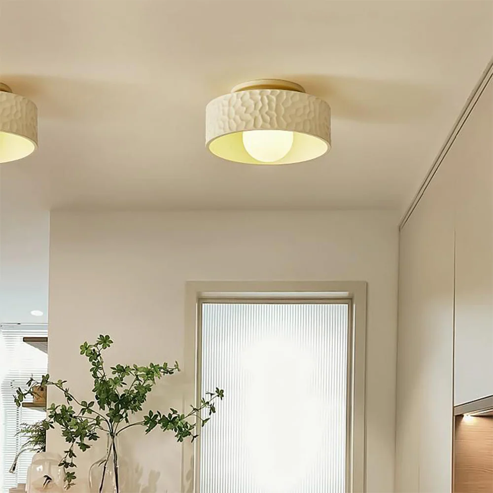 French Cream Simple Creativity Ceiling Light - Image 2
