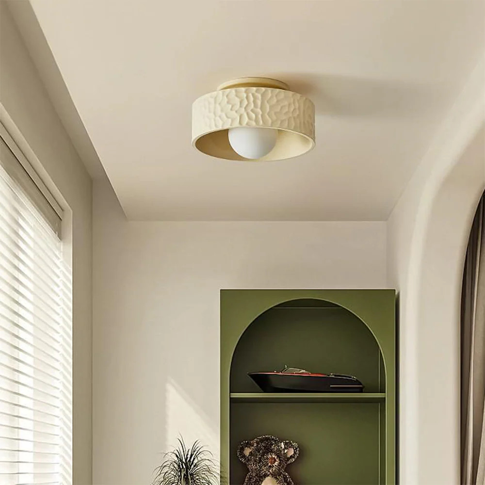 French Cream Simple Creativity Ceiling Light - Image 3