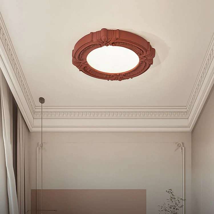 French Retro LED Ceiling Light For Bedroom - Image 11