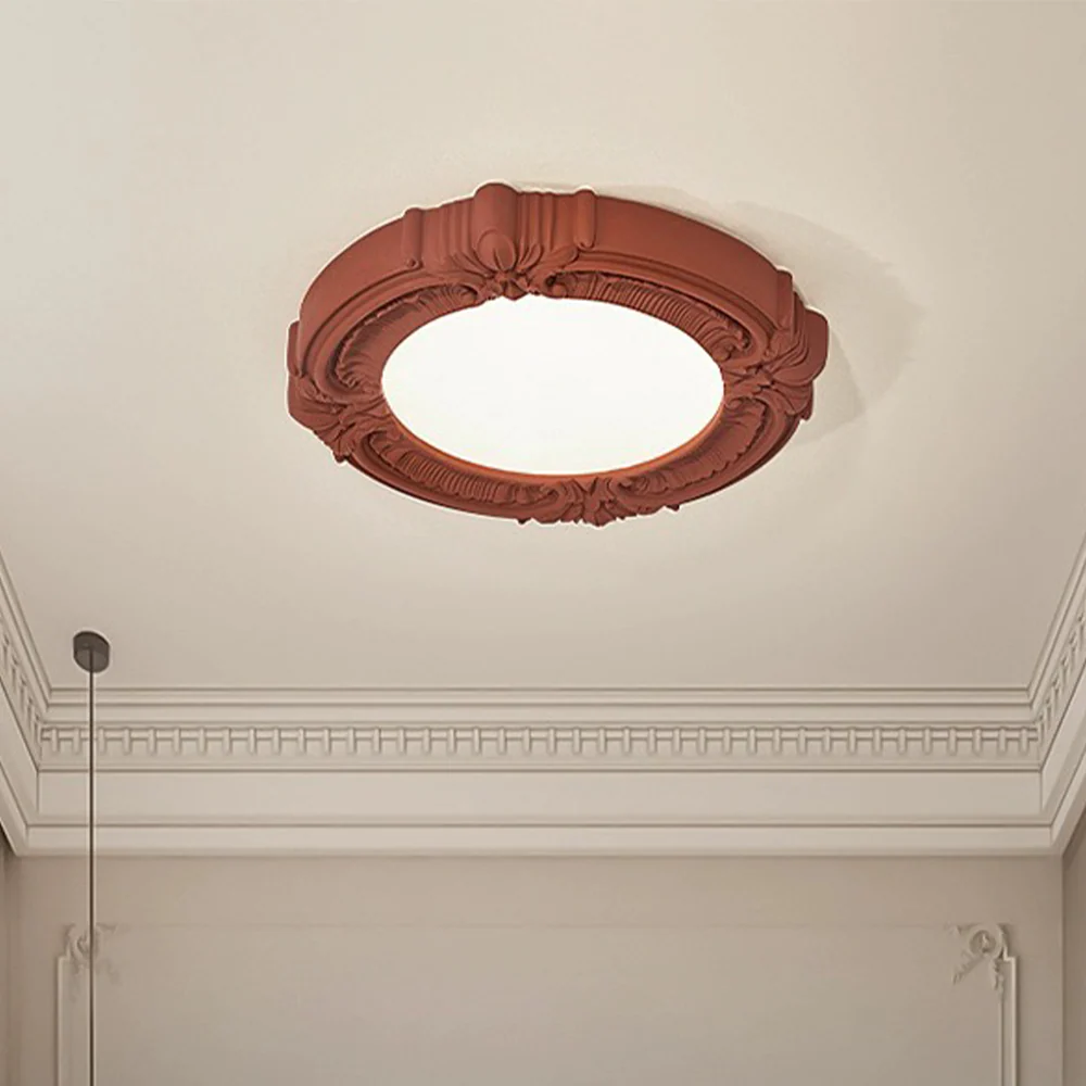 French Retro LED Ceiling Light For Bedroom - Image 12