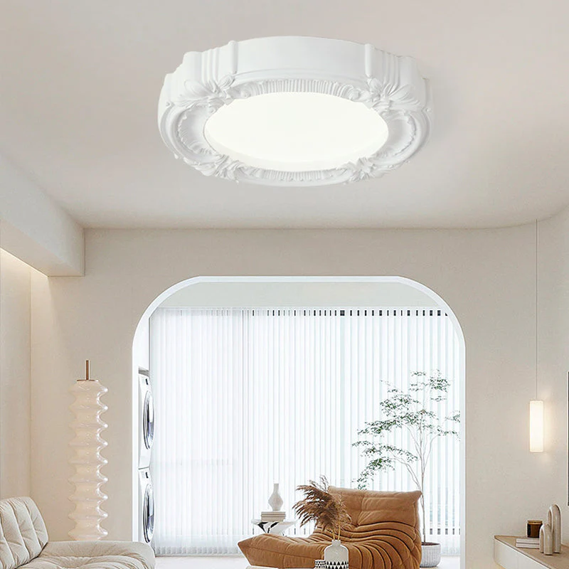 French Retro LED Ceiling Light For Bedroom - Image 3