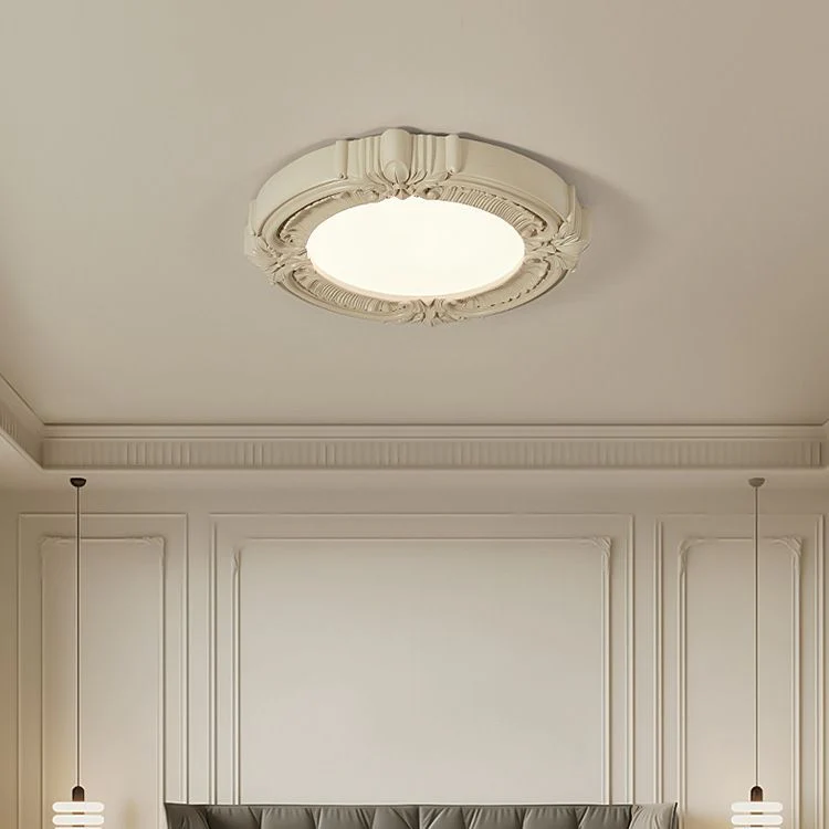 French Retro LED Ceiling Light For Bedroom - Image 4